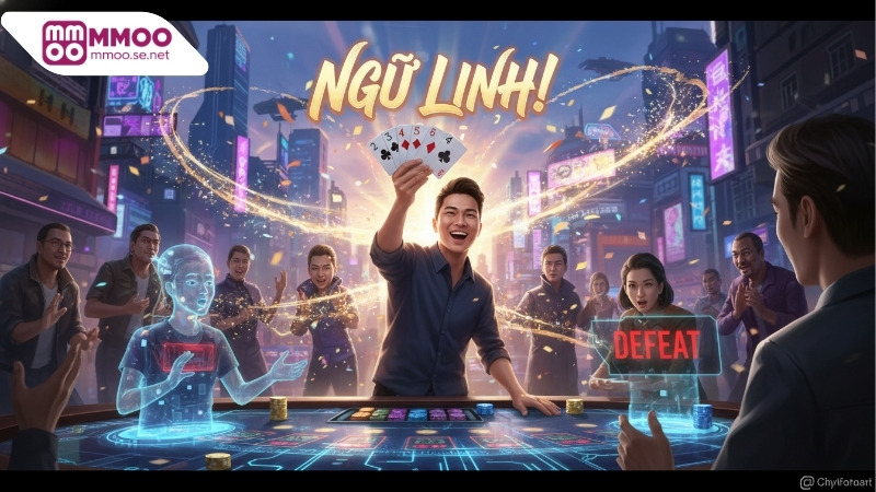 Xì Dách ngũ linh là gì trong game?